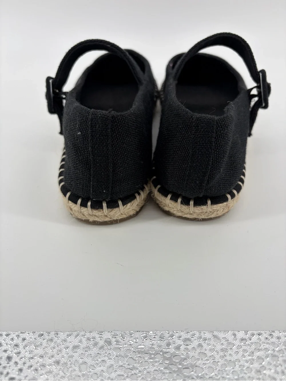 Haute Hippie Cecily Women’s Shoes Espadrilles Canvas, Black, Size 8‎ M, NWOT